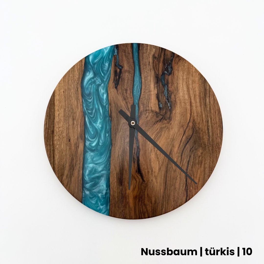 Epoxidharz Uhren 30 cm | fertige Modelle