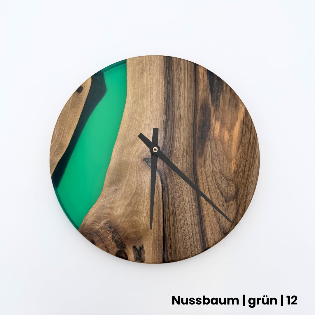 Epoxidharz Uhren 30 cm | fertige Modelle