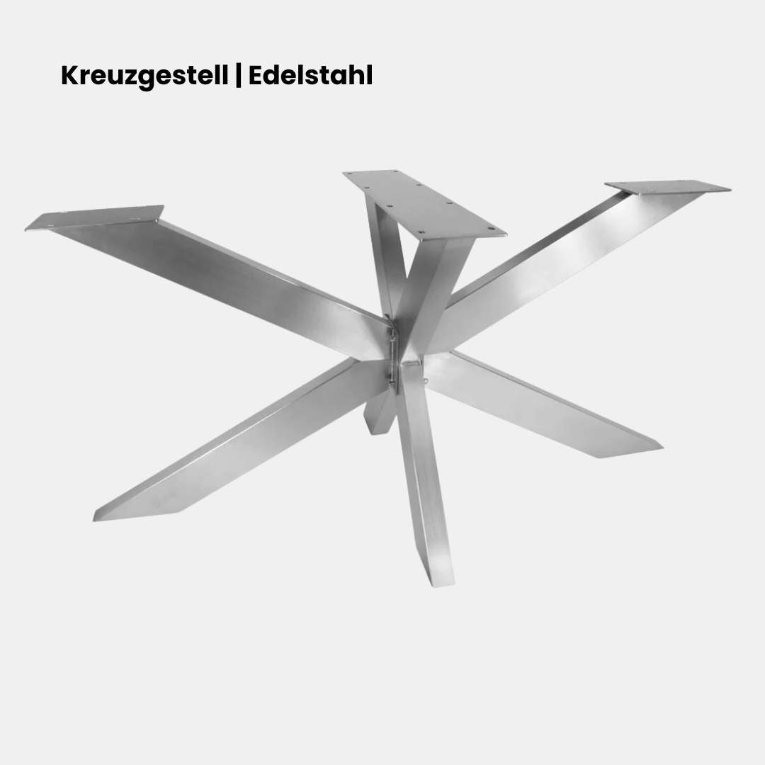Esstisch Eiche mit Baumkante | Modell Schwarzwald | 4 cm