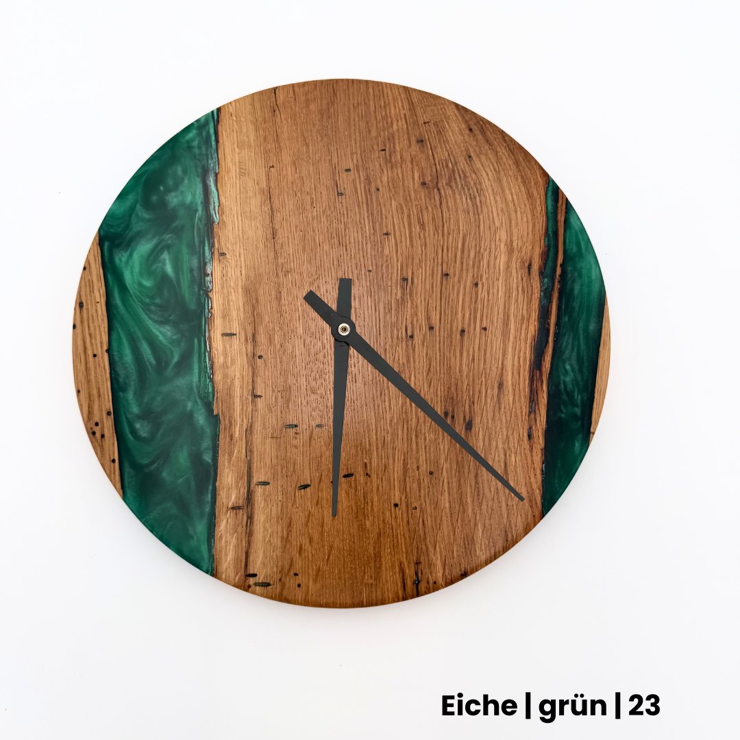 Epoxidharz Uhren 30 cm | fertige Modelle