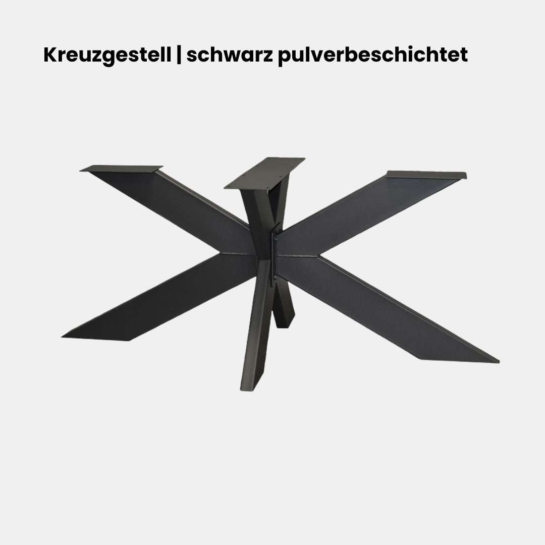 Esstisch Eiche mit Baumkante | Modell Schwarzwald | 4 cm