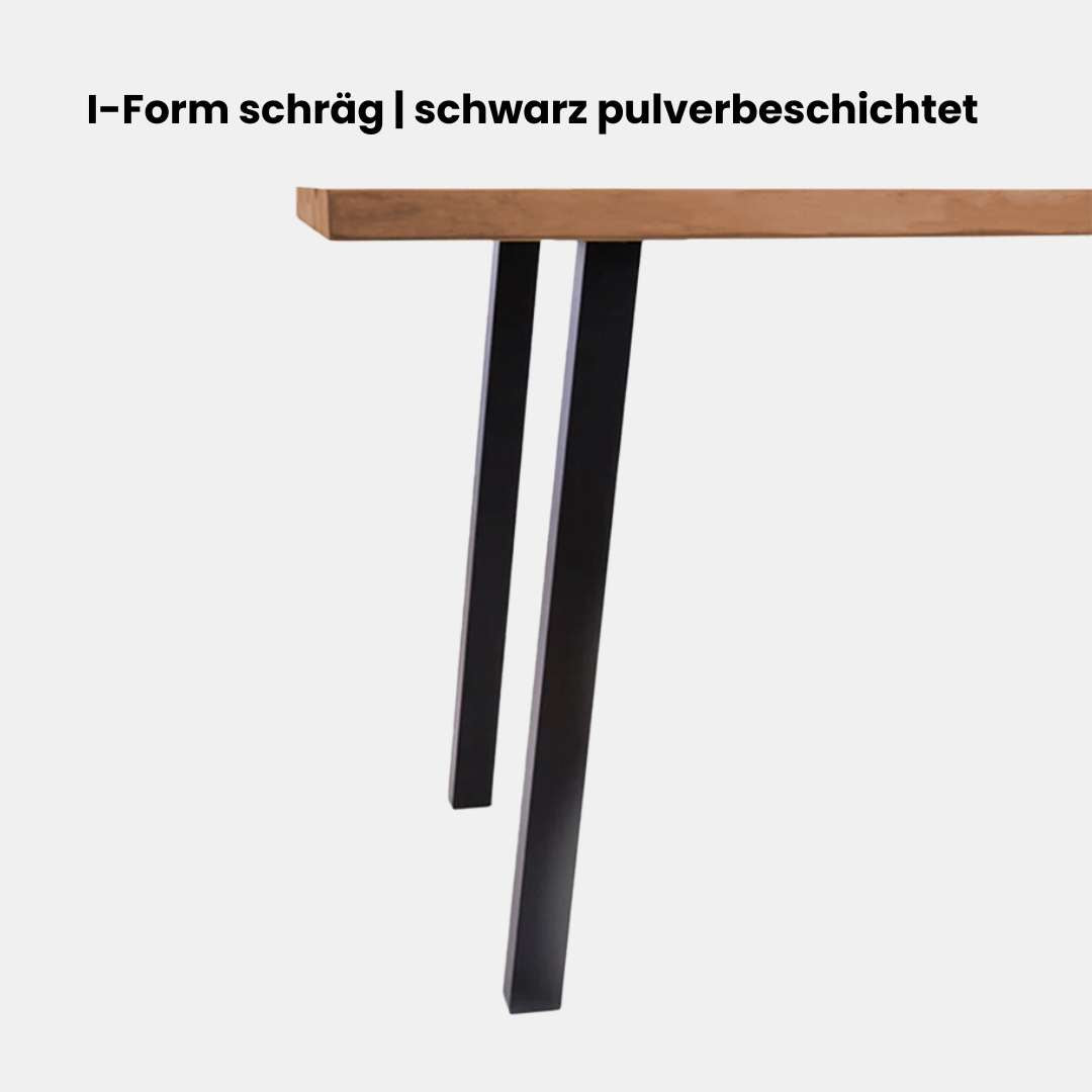 Esstisch Eiche mit Baumkante | Modell Schwarzwald | 4 cm