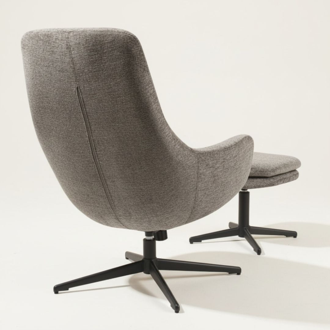 Loungechair mit Hocker | Model Felsenruhe | 1 Stück