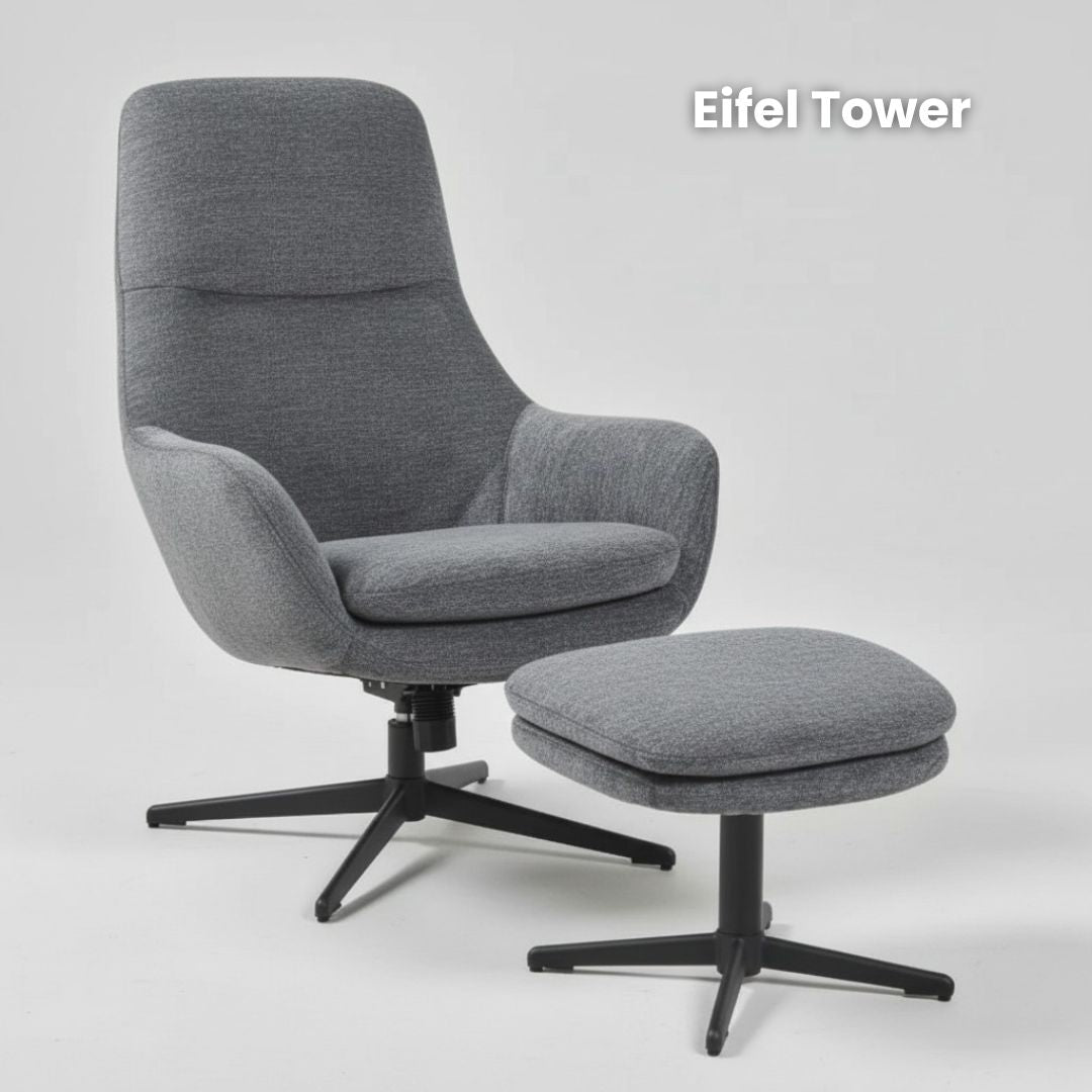 Loungechair mit Hocker | Model Felsenruhe | 1 Stück