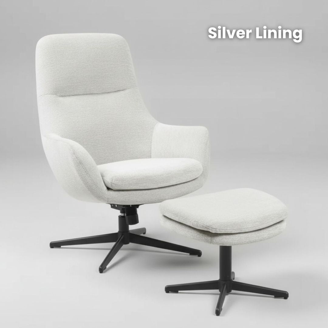 Loungechair mit Hocker | Model Felsenruhe | 1 Stück