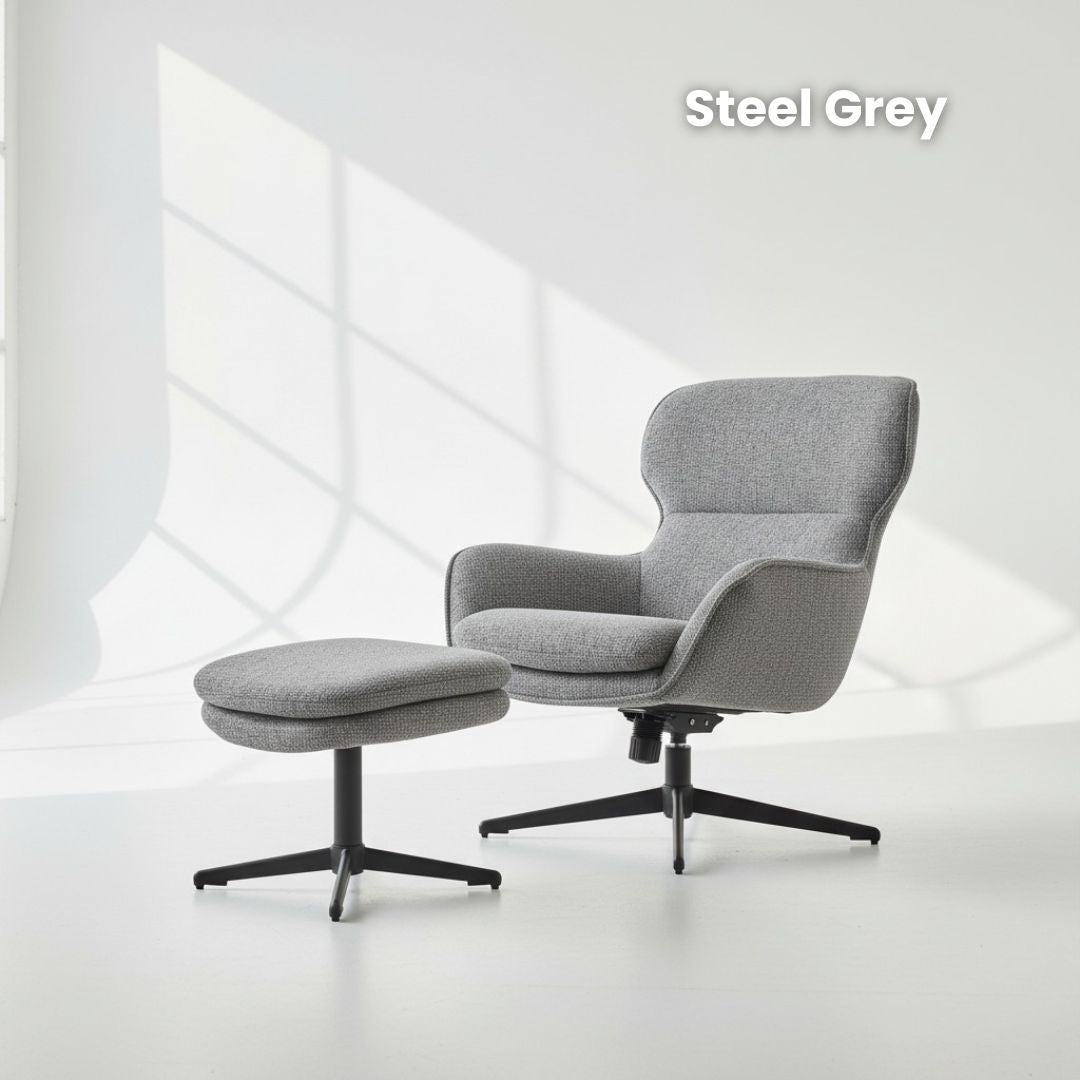 Loungechair mit Hocker | Model Fichtenruhe | 1 Stück