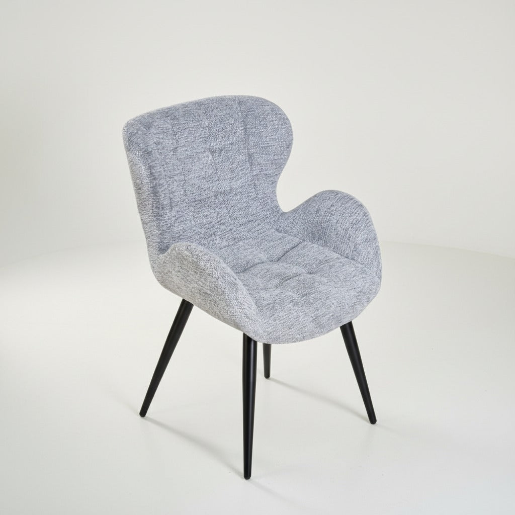 Esstisch Stuhl | Bärental | Webstoff<br>2 Stück