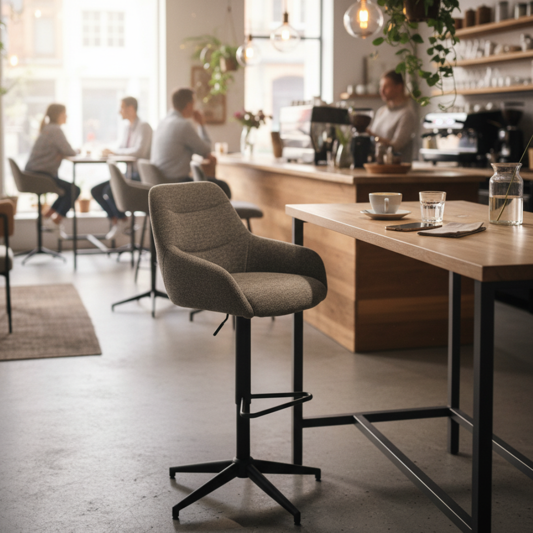 Barstuhl | Bergruhe | Webstoff<br>2 Stück