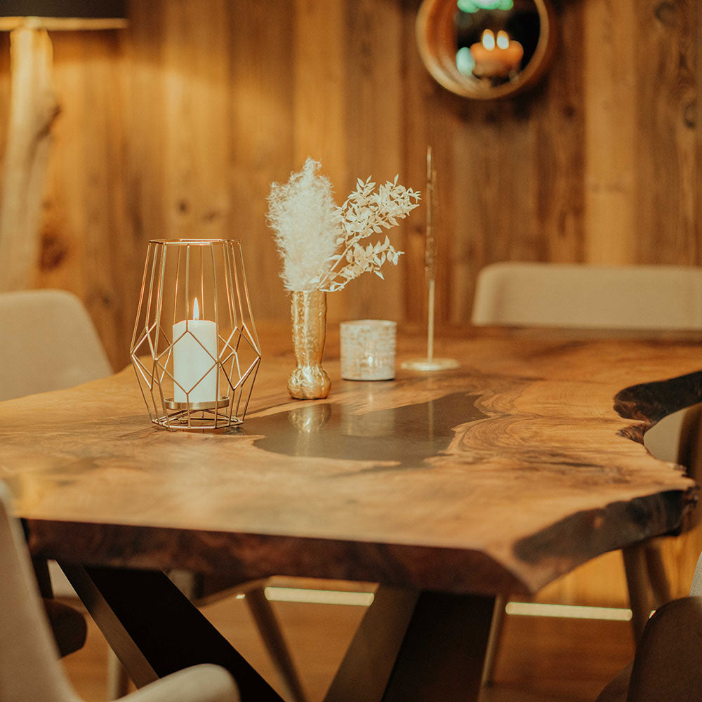 Designer Epoxidharz Tisch