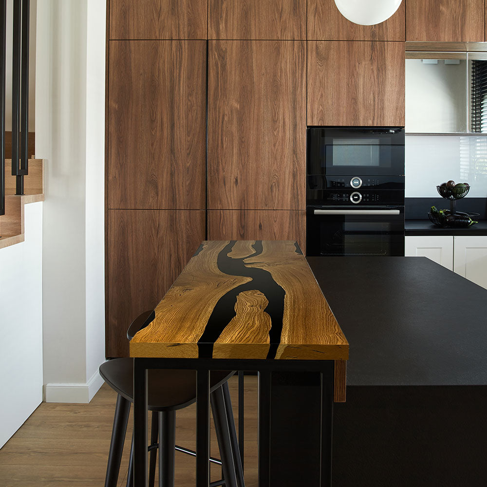 Küchentheke aus Epoxidharz | Küchentresen