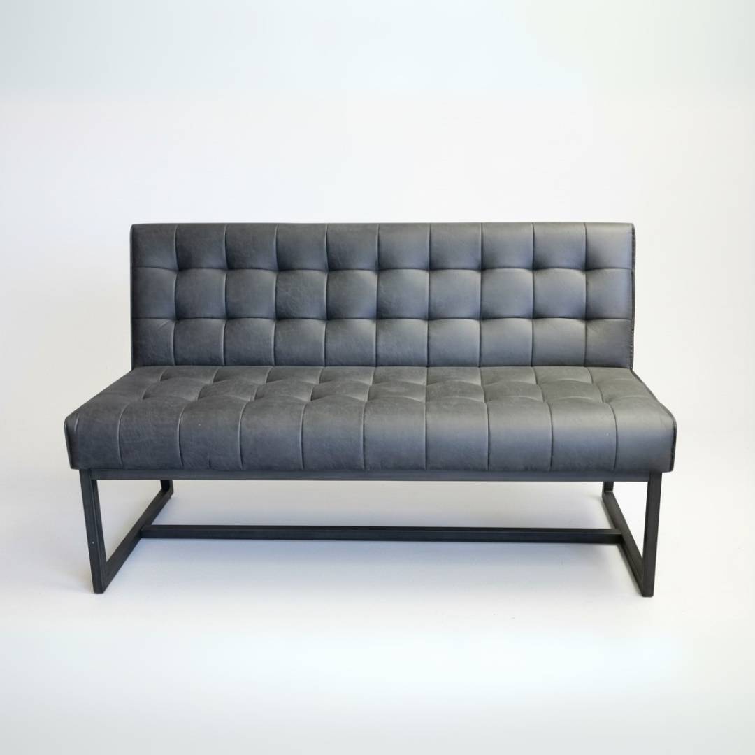 Esstisch Bank | Schwarzbach | Lederoptik