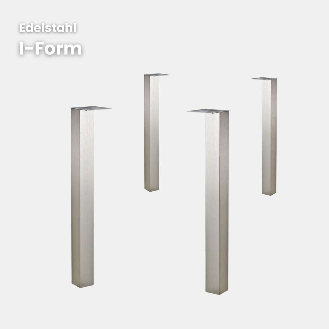 Sale! Esstisch aus Eiche Schwarz | 200 x 90 cm | verschiedene Gestelle