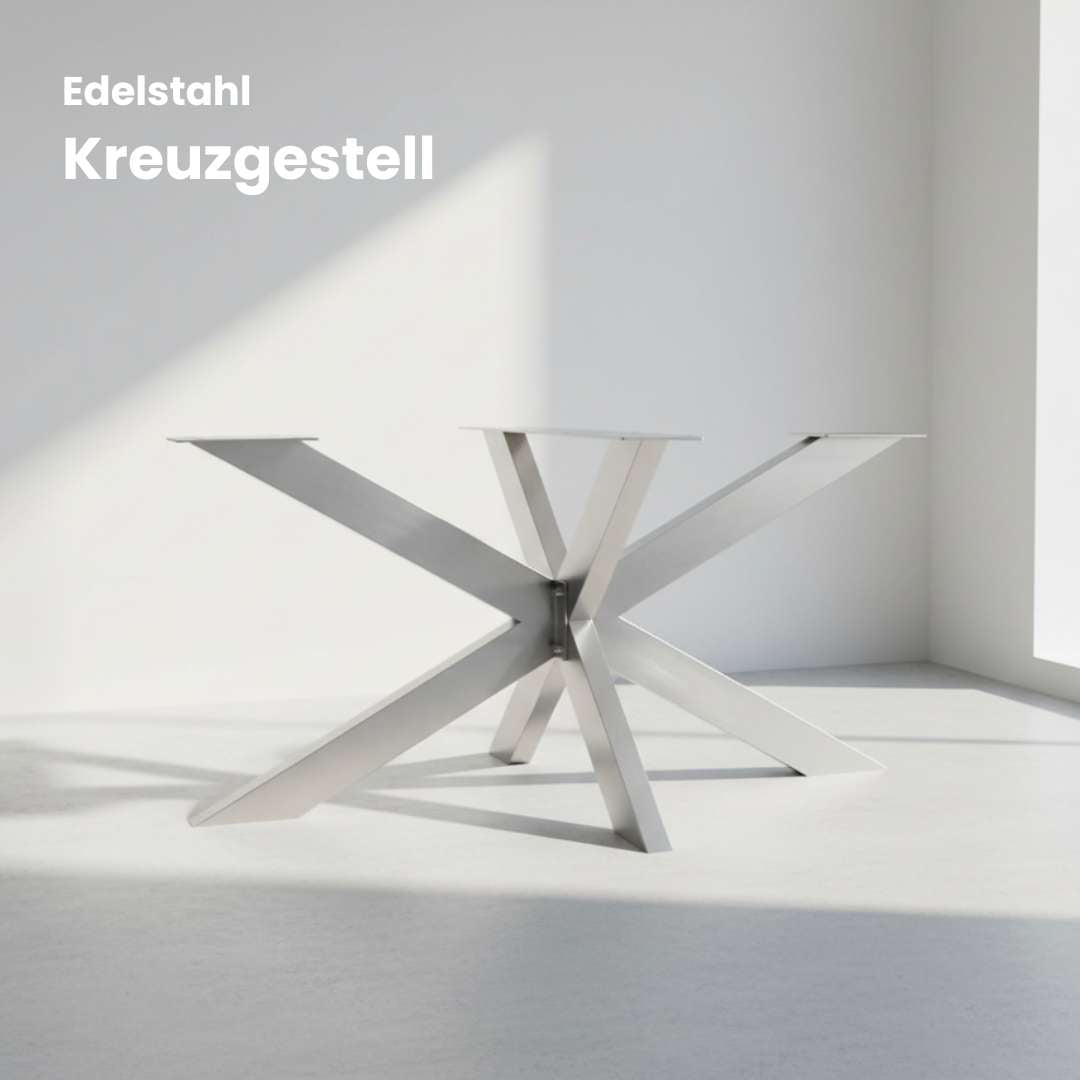 Sale! Esstisch aus Eiche Schwarz | 200 x 90 cm | verschiedene Gestelle