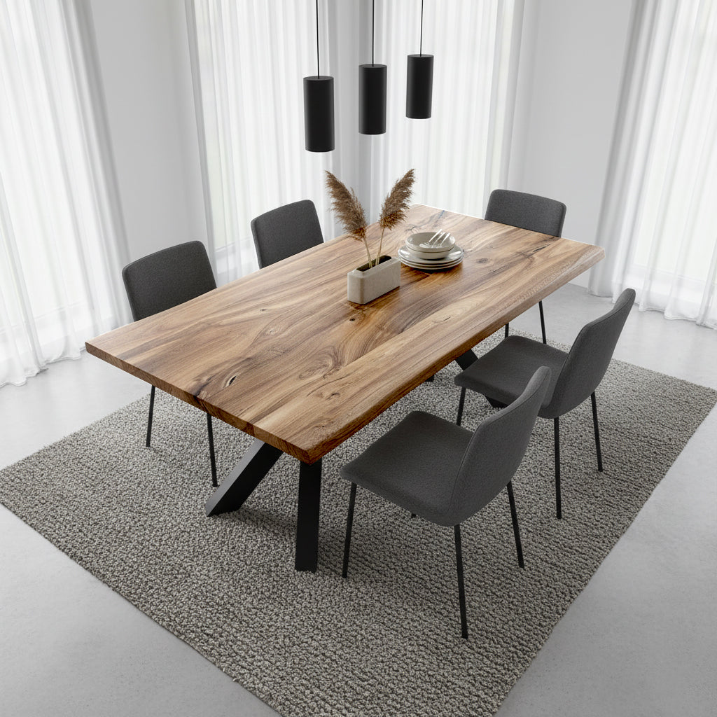 Sale! Esstisch aus Nussbaum | 200 x 100 cm | verschiedene Gestelle
