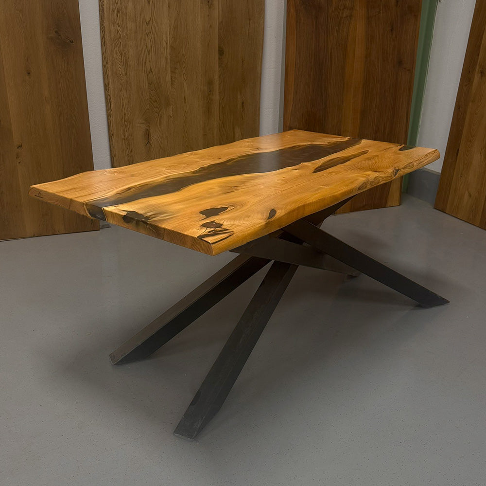 Sale! Epoxidharz Esstisch aus Akazie | 160 x 80 cm |