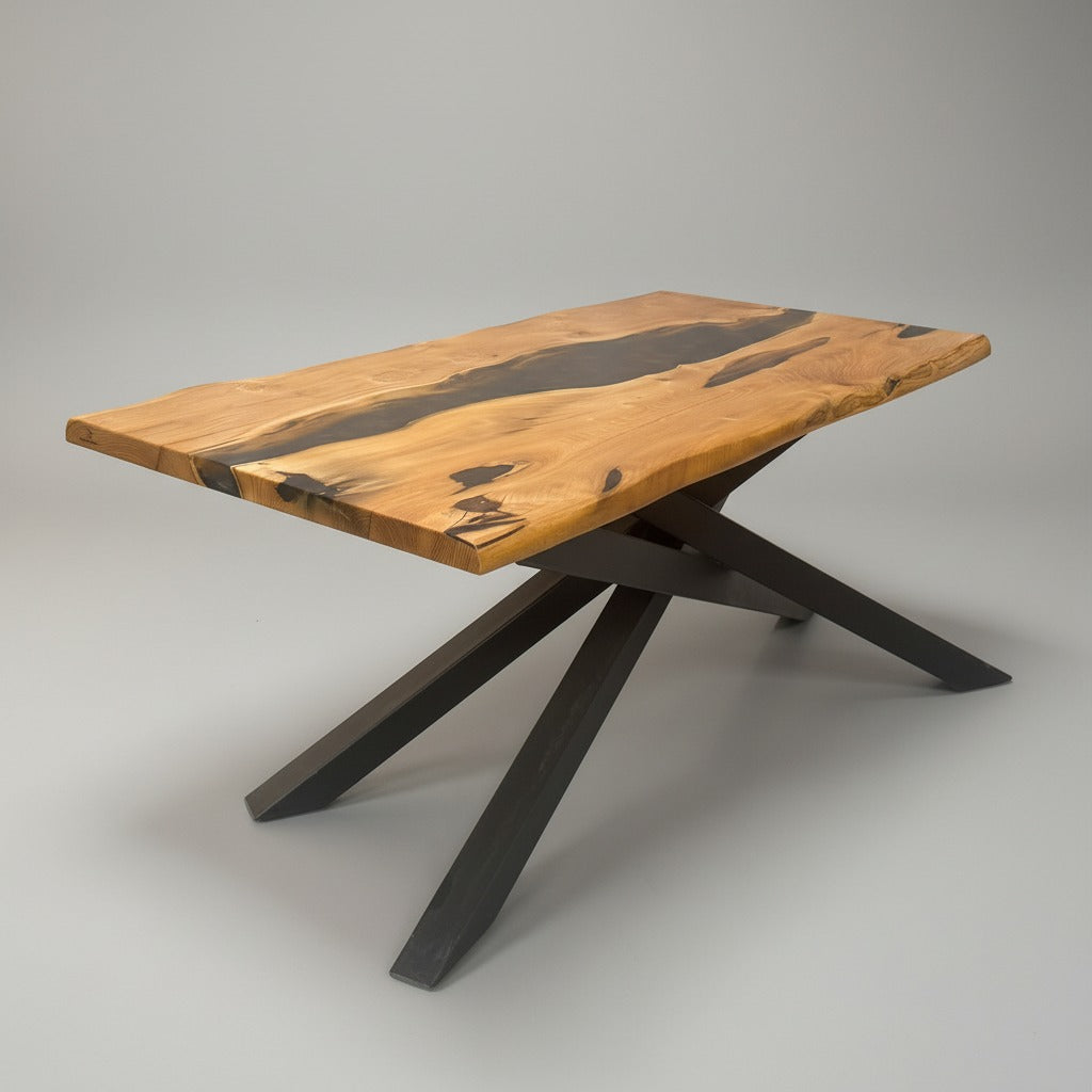 Sale! Epoxidharz Esstisch aus Akazie | 160 x 80 cm |