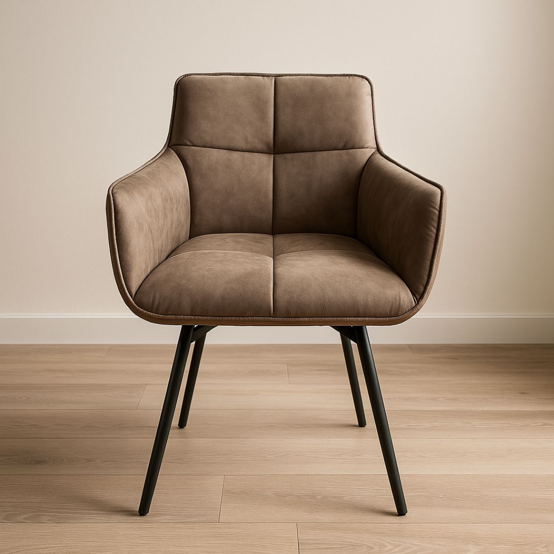 Esstisch Stuhl | Schwarzwald-Loft | Lederoptik | 1 Stück