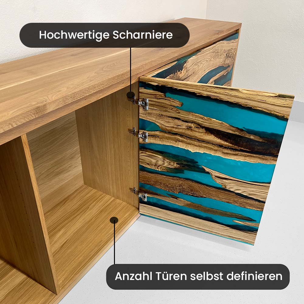 Sideboard-Epoxidharz-Longboard