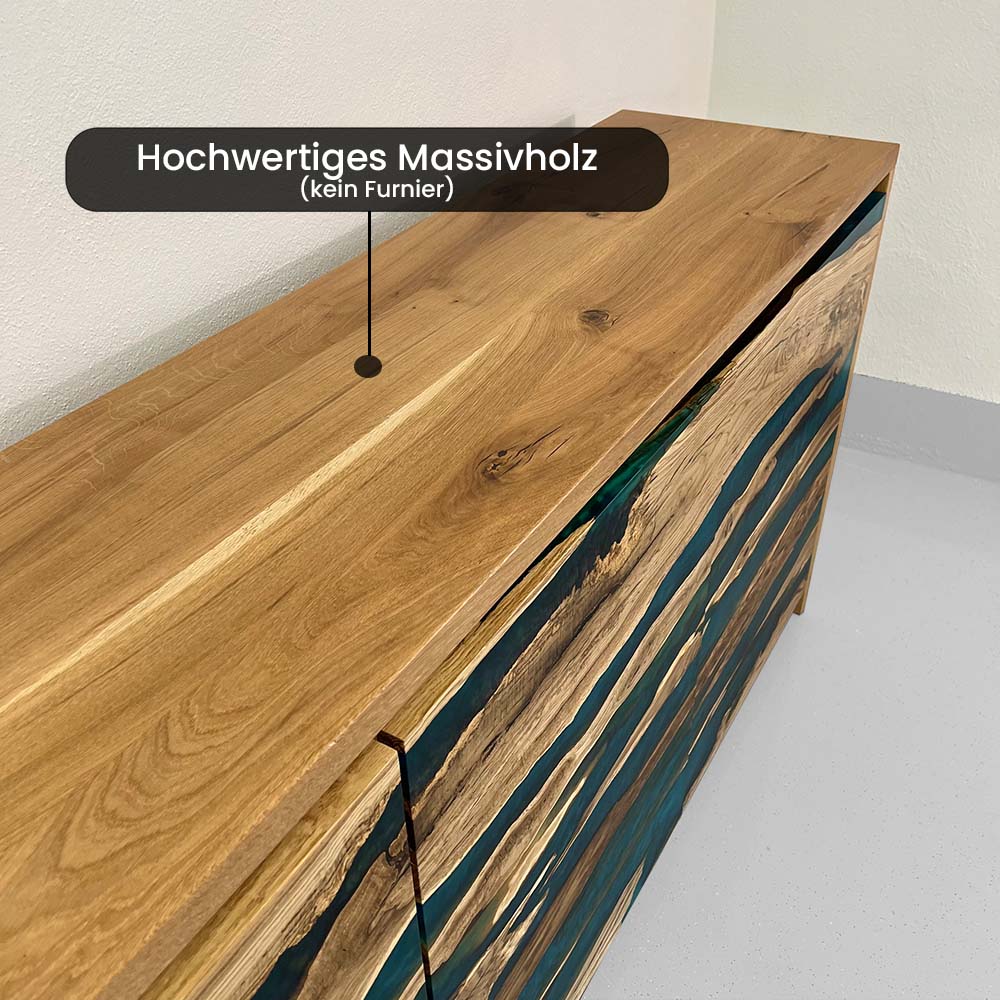 Sideboard-Epoxidharz-Longboard