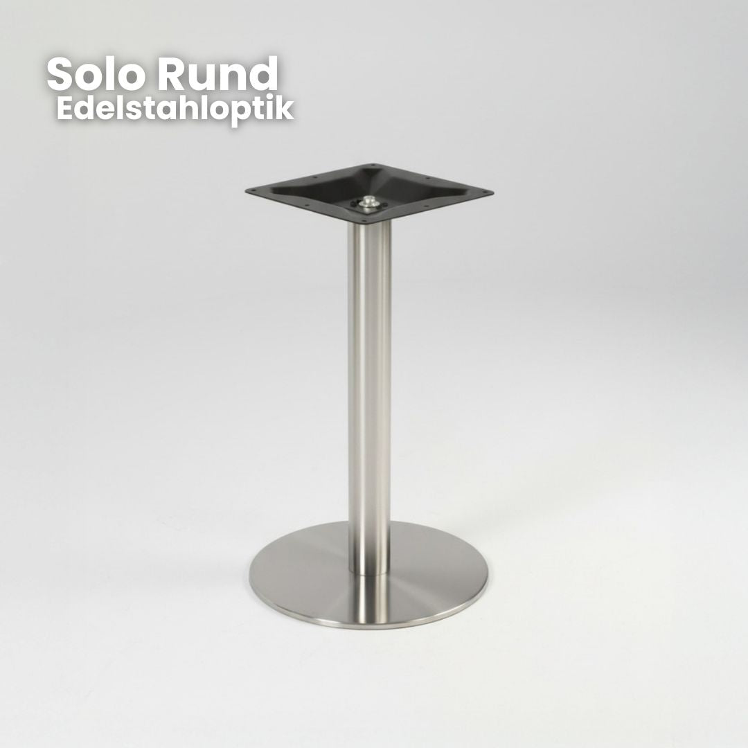 Solo Rund Edelstahl