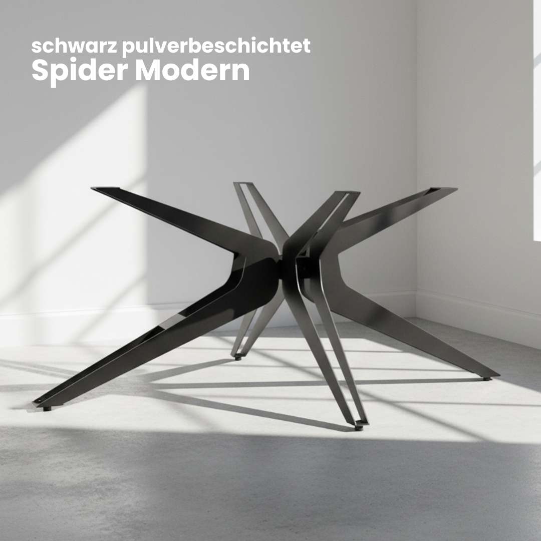 Sale! Esstisch aus Eiche Schwarz | 200 x 90 cm | verschiedene Gestelle