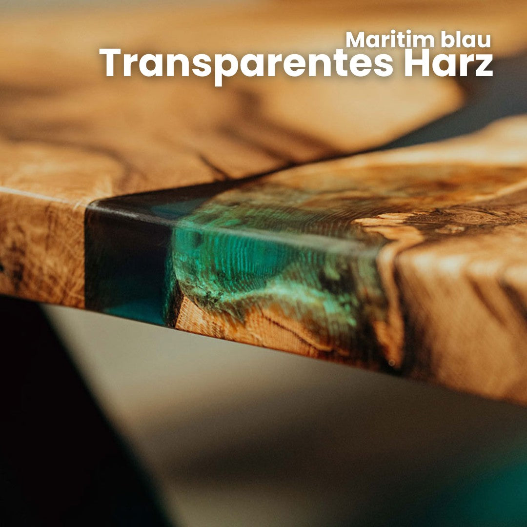 Epoxidharz Tisch aus Nussbaum | Modell Triberg