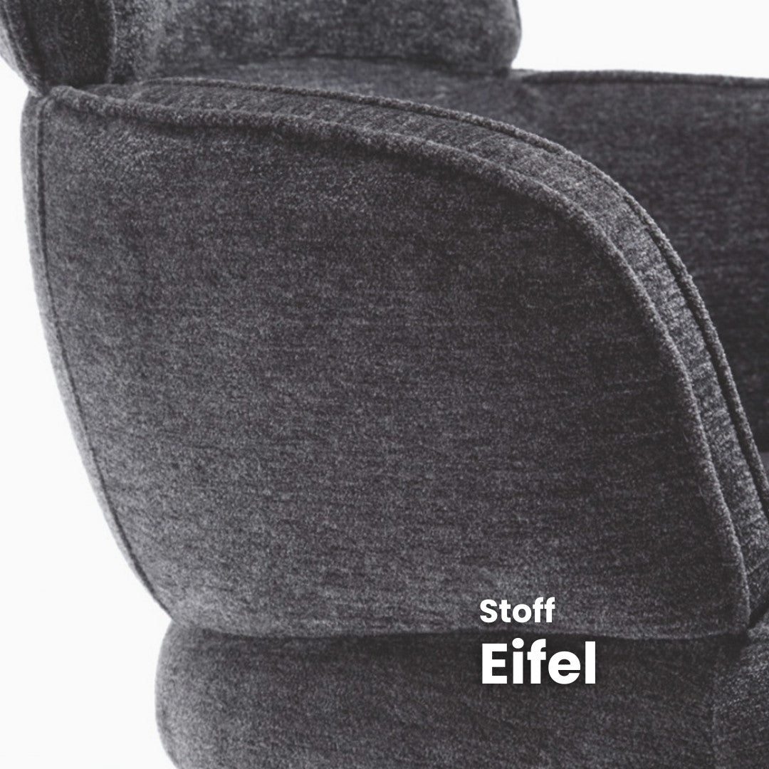Esstisch Stuhl | 2 Stück | Modell Höhenblick | robuster Webstoff