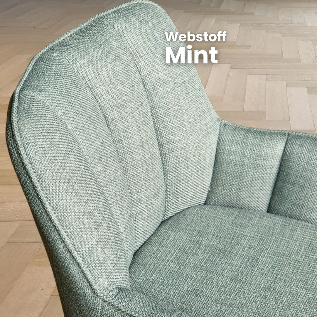 Esstisch Stuhl | 2 Stück | Modell Talmoos | robuster Webstoff