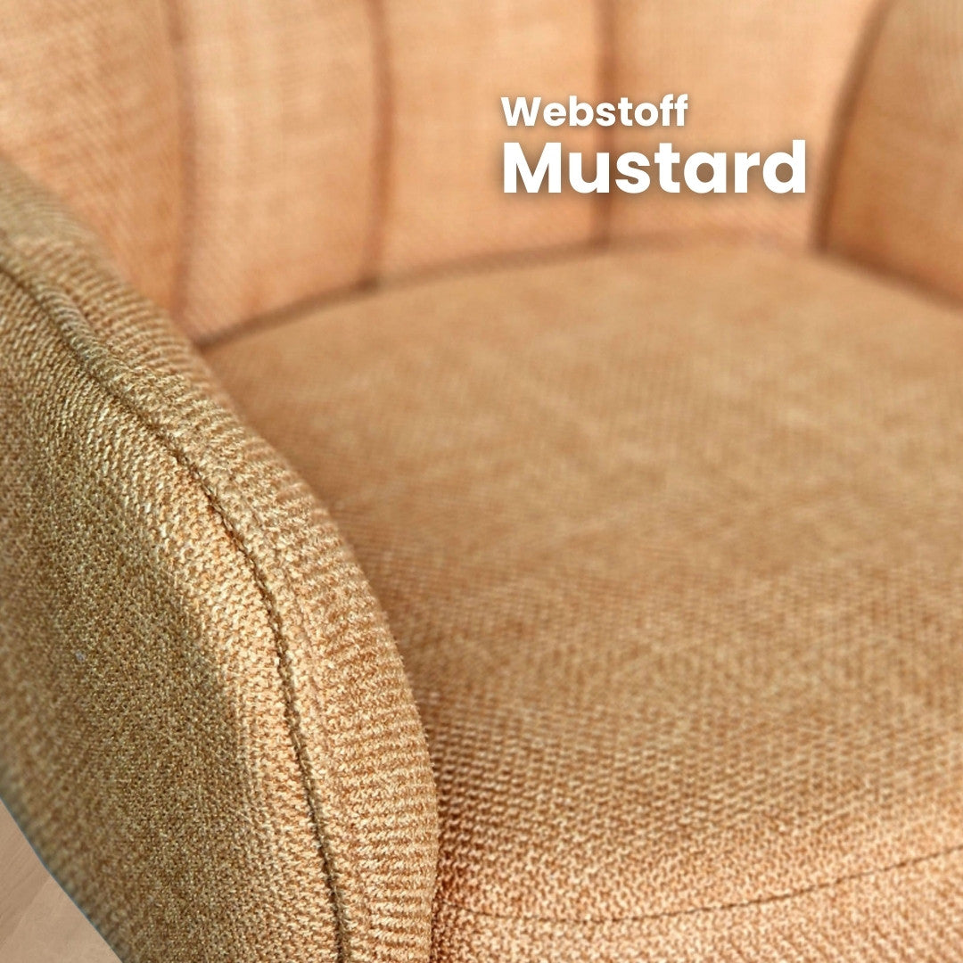 Esstisch Stuhl | 2 Stück | Modell Talmoos | robuster Webstoff