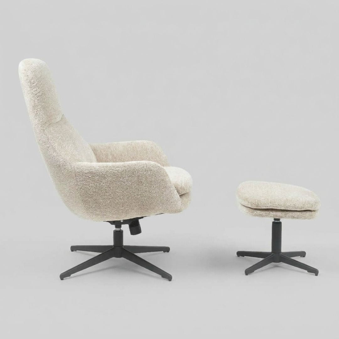 Loungesessel | Gipfelruhe | Bouclé | 1 Stück