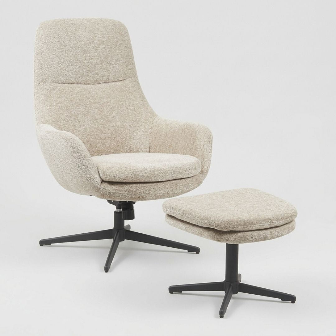 Loungesessel | Gipfelruhe | Bouclé | 1 Stück