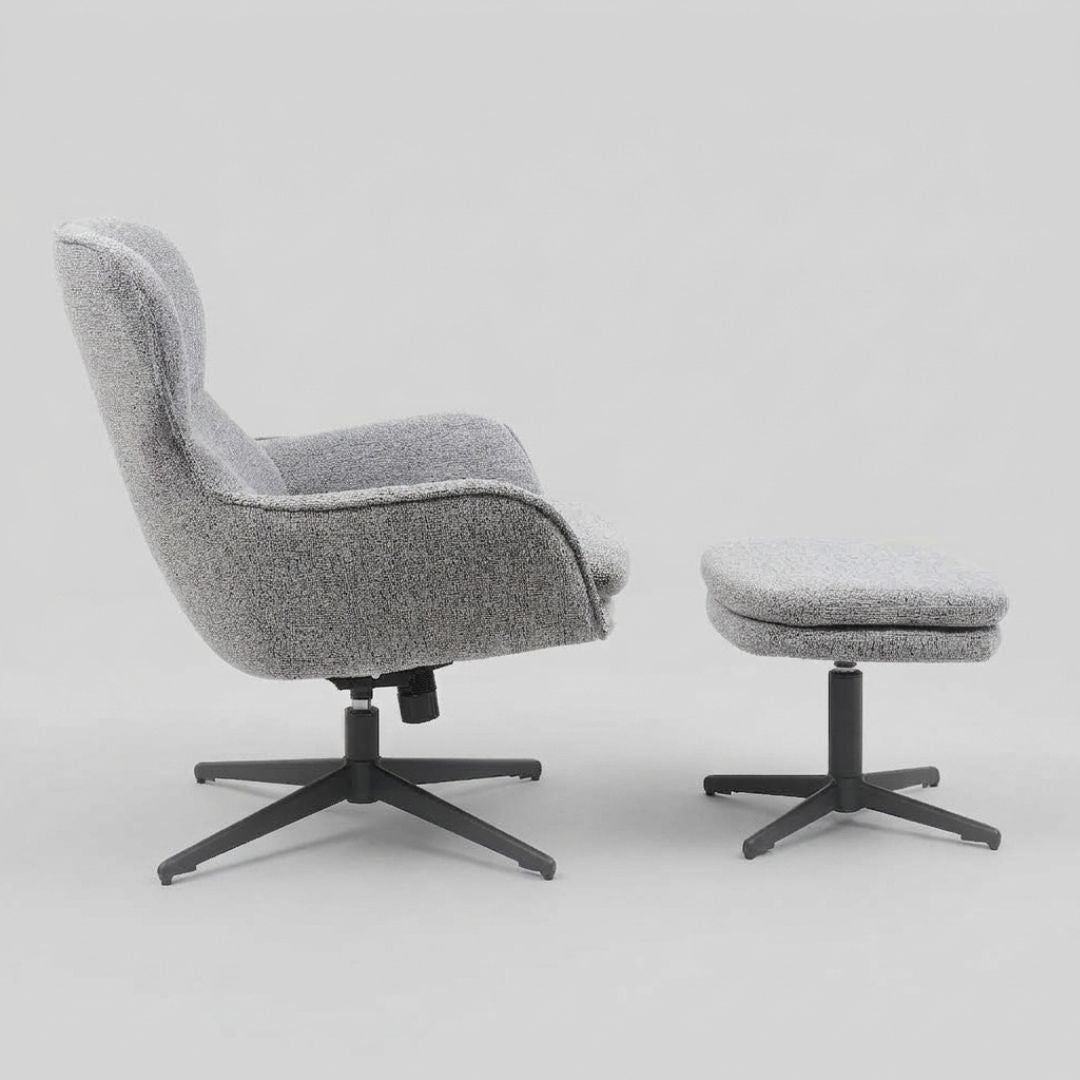 Loungesessel | Moosruhe | Bouclé | 1 Stück