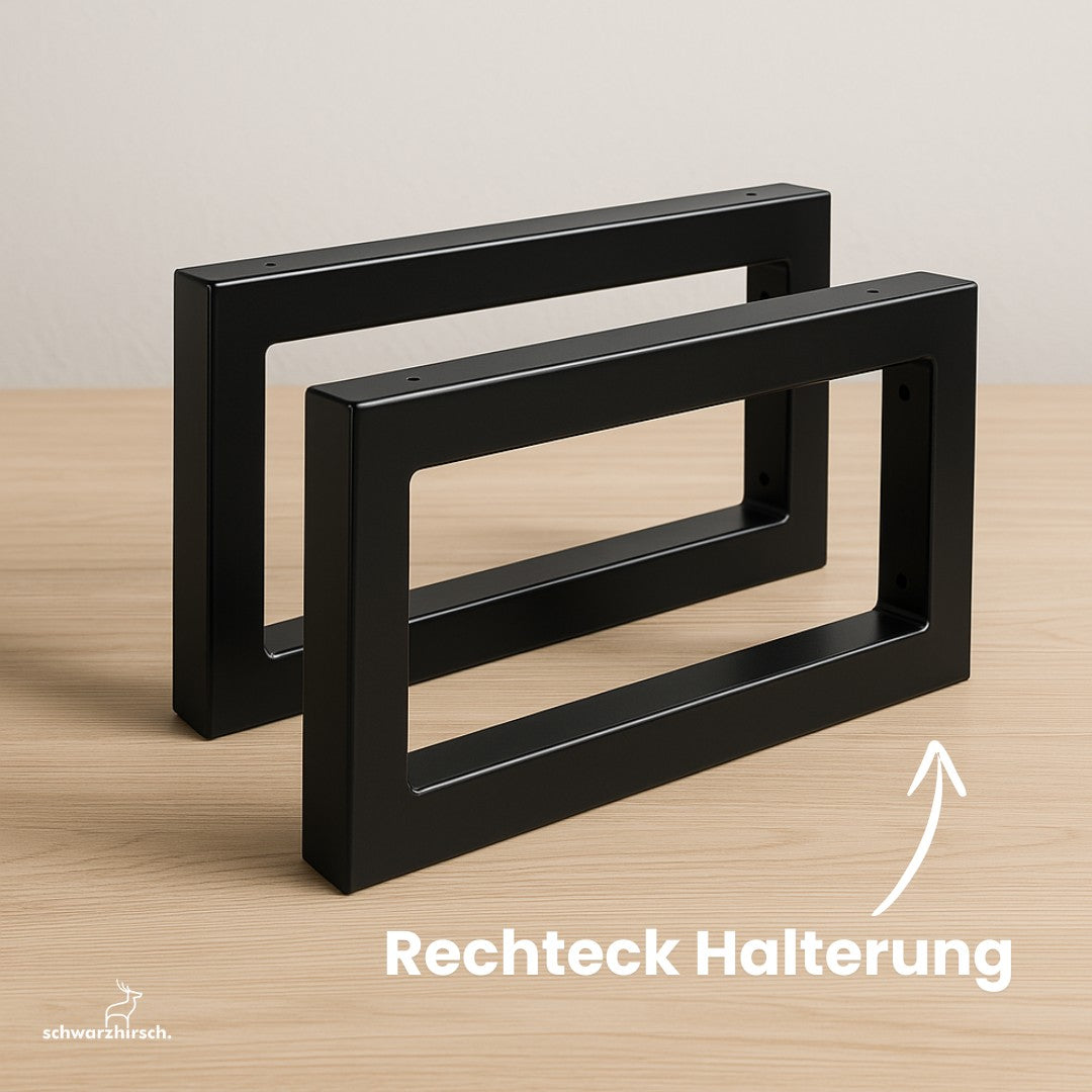Waschtisch aus Eiche mit Baumkante | Wandhalterung Rechteck