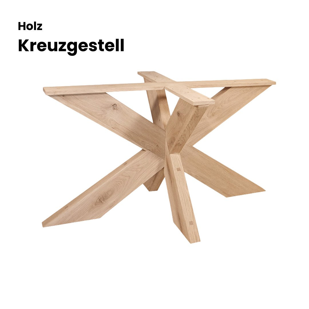 Epoxidharz Tisch aus Nussbaum in blau | Modell Adria Nussbaum