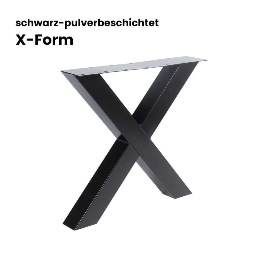 Epoxidharz Tisch aus Nussbaum in blau | Modell Adria Nussbaum