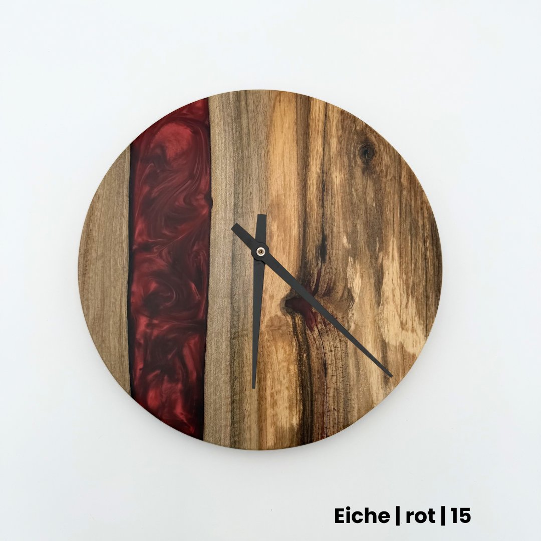Epoxidharz Uhren 30 cm | fertige Modelle