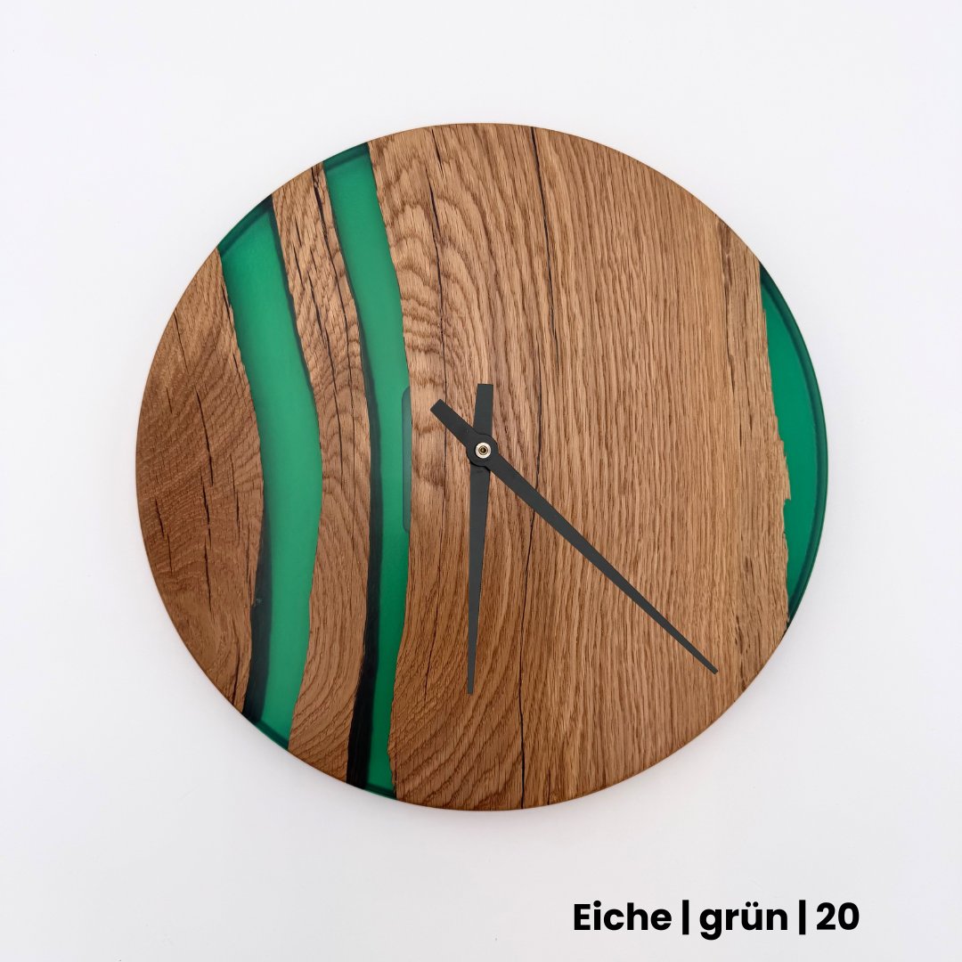Epoxidharz Uhren 30 cm | fertige Modelle