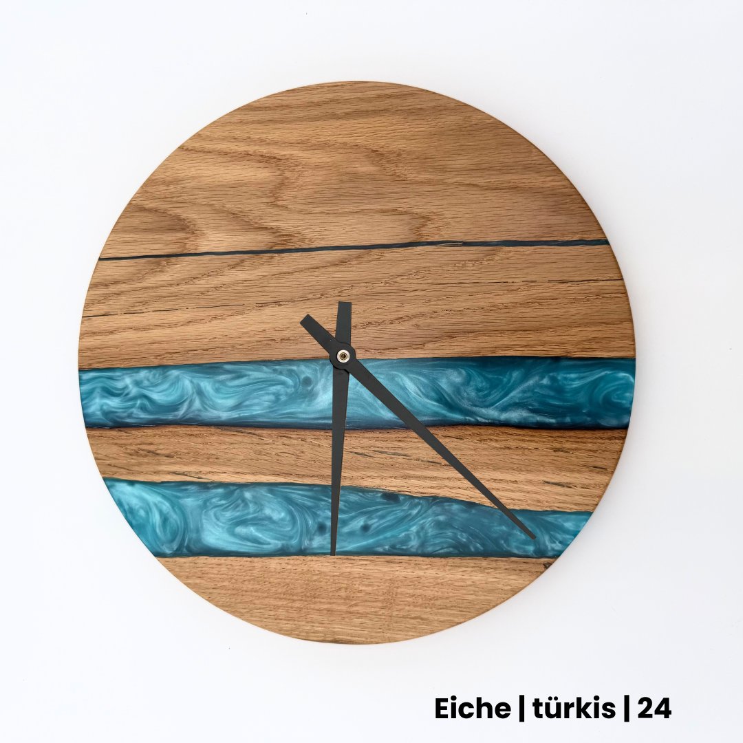 Epoxidharz Uhren 30 cm | fertige Modelle