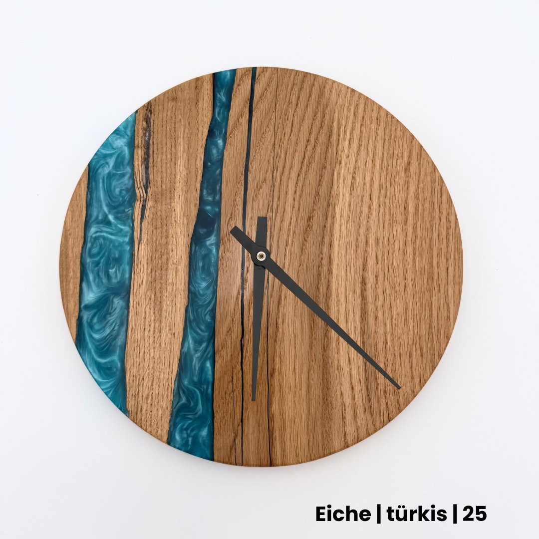 Epoxidharz Uhren 30 cm | fertige Modelle