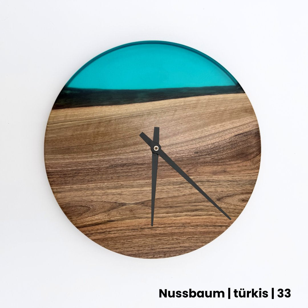 Epoxidharz Uhren 30 cm | fertige Modelle