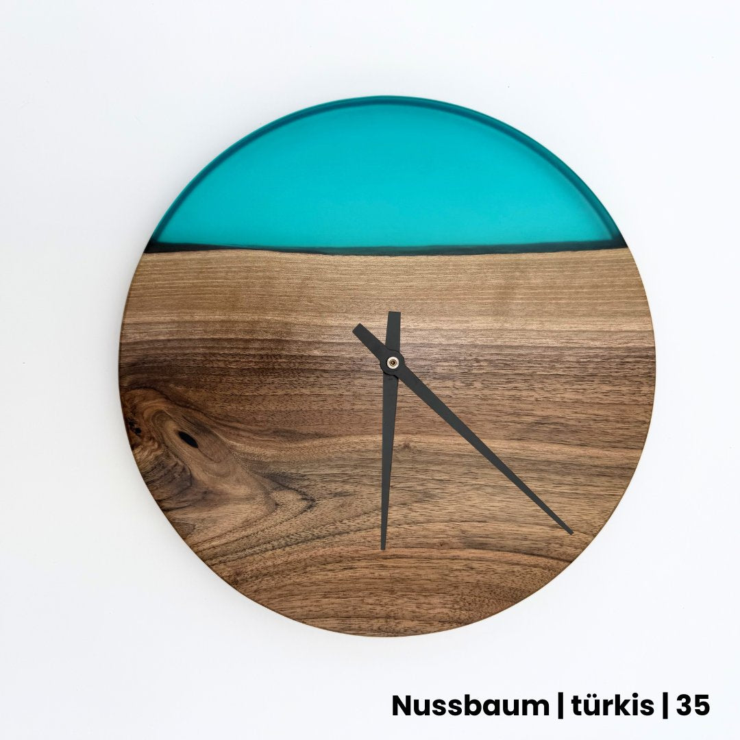 Epoxidharz Uhren 30 cm | fertige Modelle