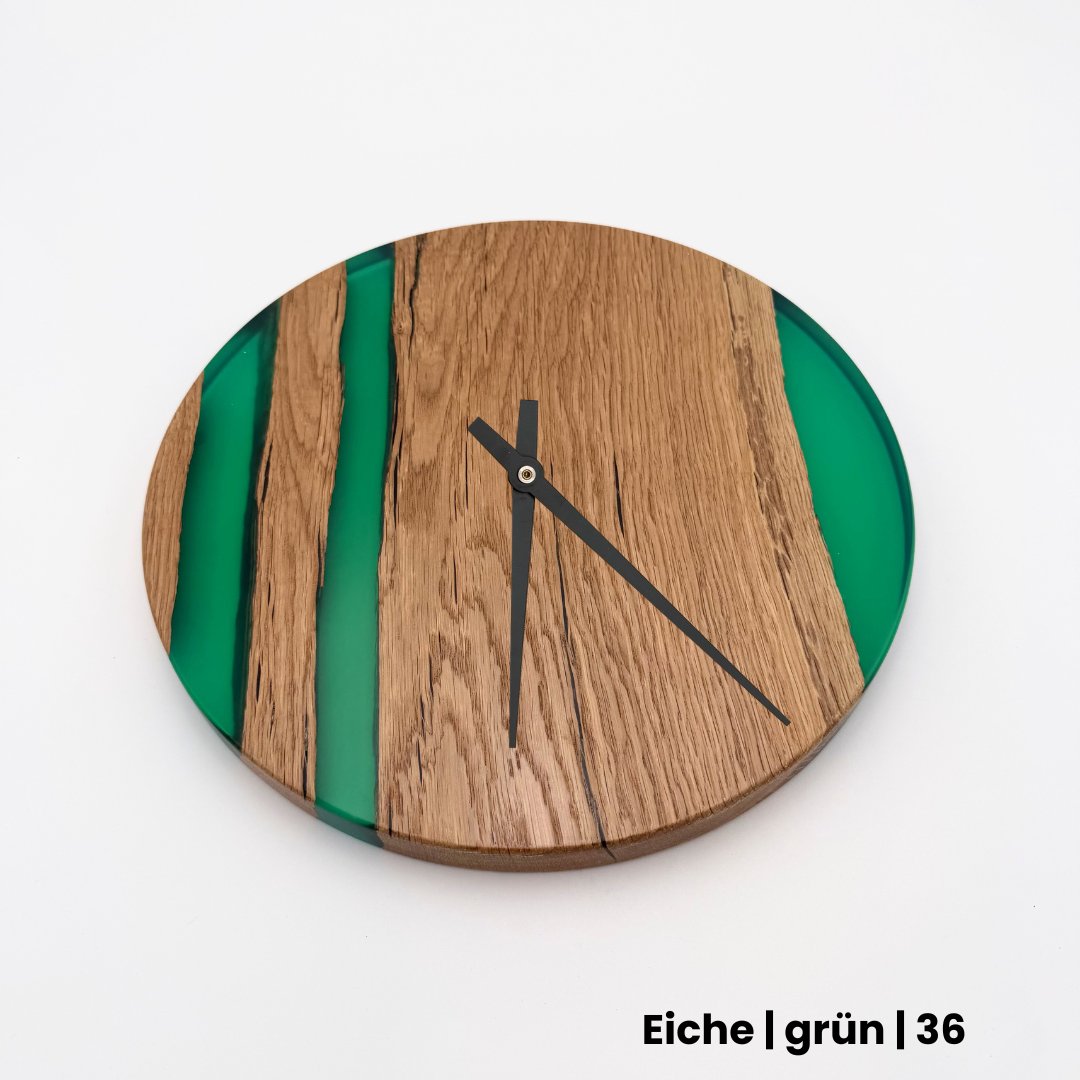 Epoxidharz Uhren 30 cm | fertige Modelle