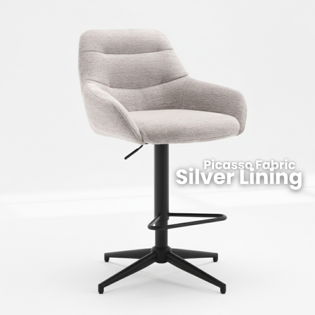 Barstuhl | Bergruhe | Webstoff<br>2 Stück