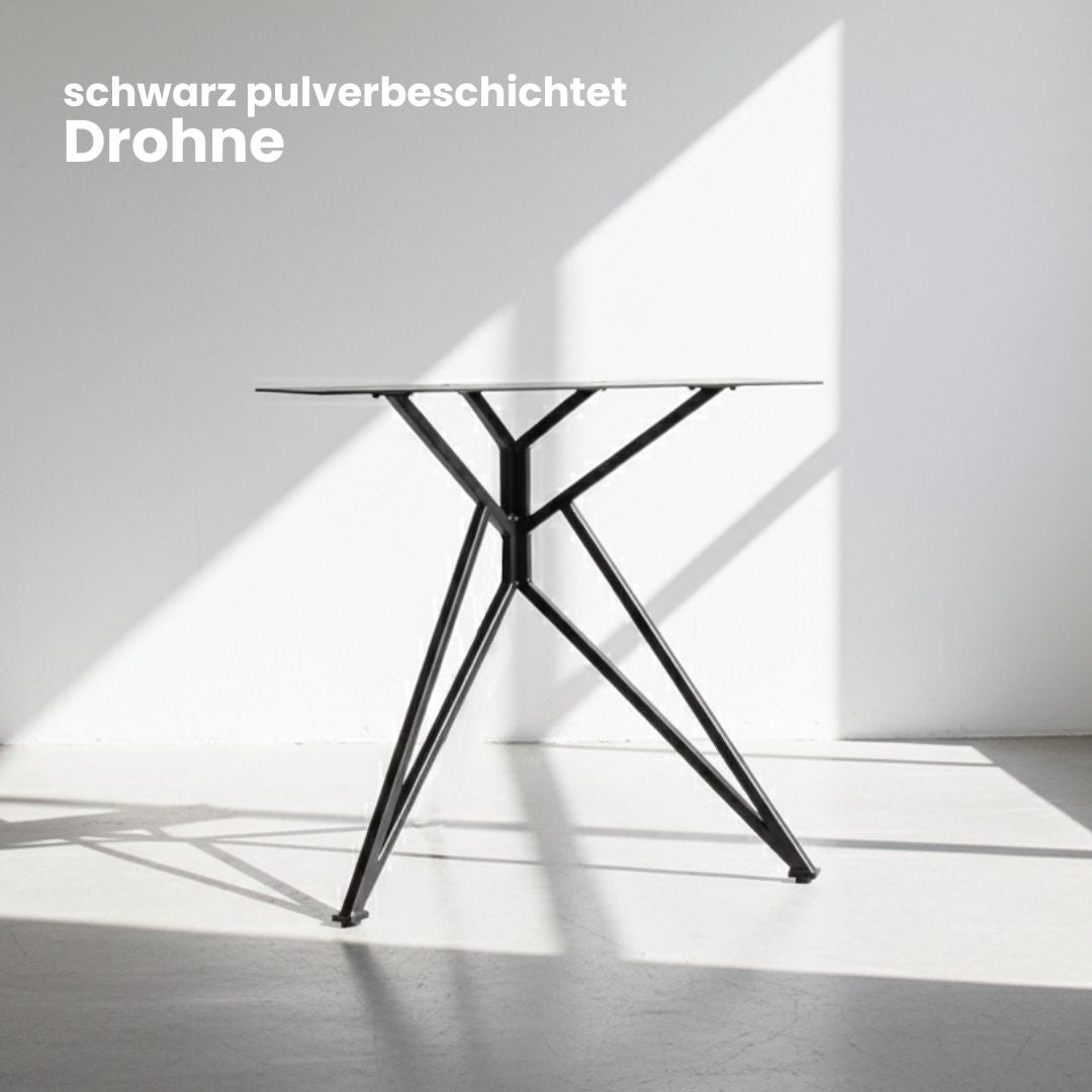 Esstisch Eiche schwarz | Modell Nachtschwärmer | 4 cm