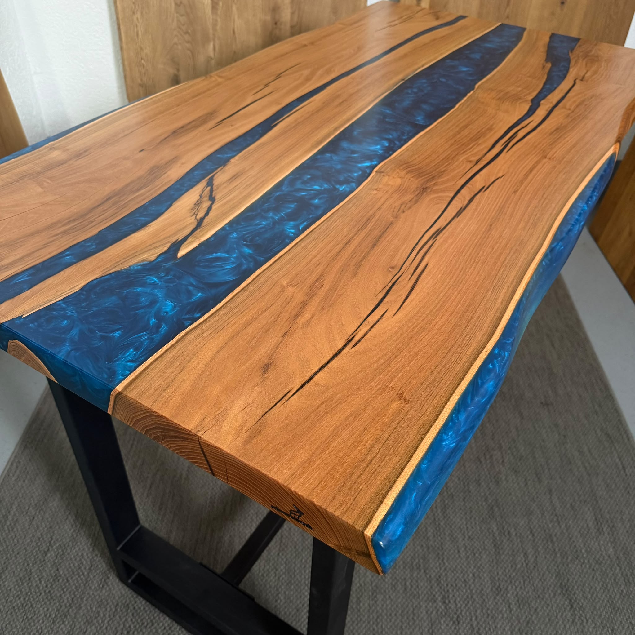 Sale! Epoxidharz Bar & Stehtisch aus Akazie | 160 x 80 cm x 110 cm