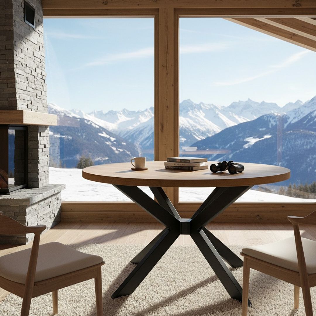 Esstische-Rund-Eiche