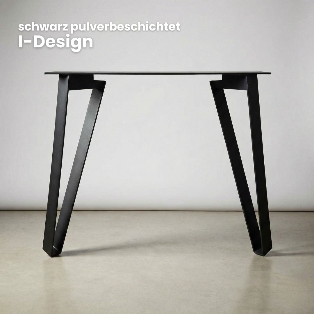 Esstisch Eiche schwarz | Modell Nachtschwärmer | 4 cm