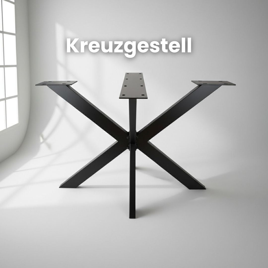Esstisch Rund aus Nussbaum | verschiedene Gestelle