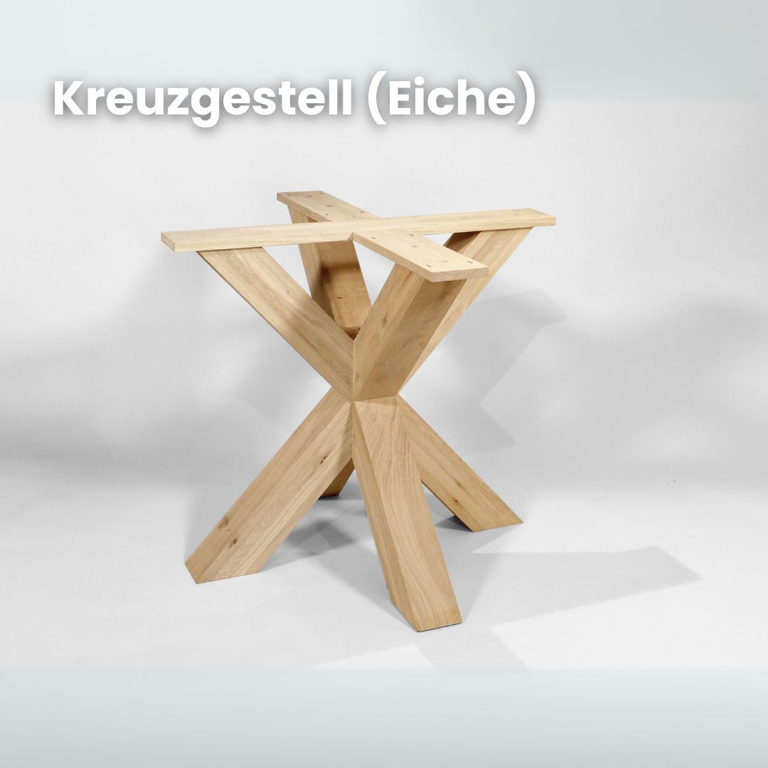 Esstisch Rund aus Nussbaum | verschiedene Gestelle