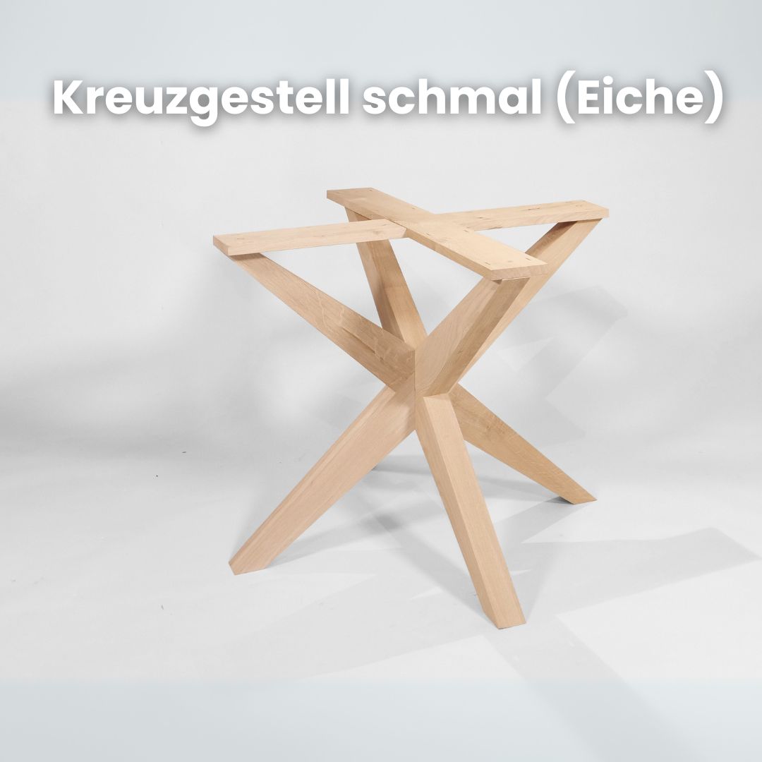 Esstisch Rund aus Nussbaum | verschiedene Gestelle